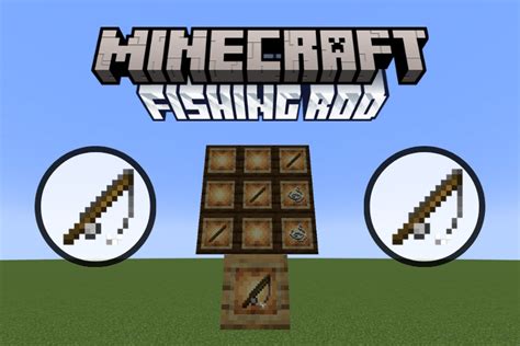 How to Make a Fishing Rod in Minecraft (Guide).